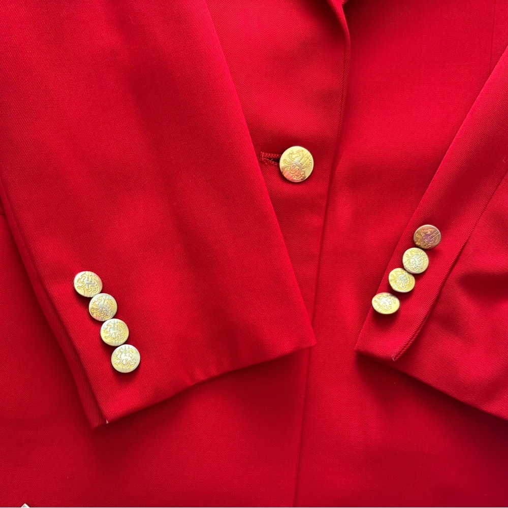Austin Reed Vibrant Red Blazer Size 14 - Picture 6 of 12